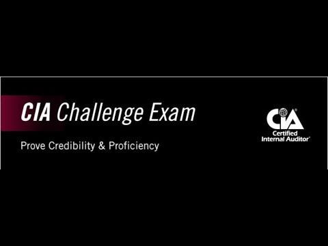 CIA Challenge Exam Eligibility - YouTube