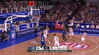 Jock Landale Posts 20 points & 12 rebounds vs. Brisbane Bullets