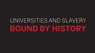 Universities and Slavery | 1 of 5 | Keynote || Radcliffe Institute