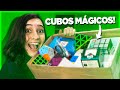 O MAIOR UNBOXING DE CUBOS MÁGICOS QUE JÁ FIZ! | Unboxing Biocube ☣️ #Rumo100K