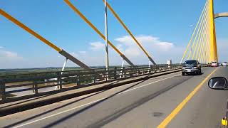 ផ្លូវនៅស្ពានអ្នកលឿង - Road at Neak Leung Bridge #ផ្លូវជាតិលេខ១ #ស្ពានអ្នកលឿង #អ្នកលឿង