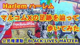 Harlem ハーレム～マルコムXの足跡を辿って～【おさんぽNYC Vlog vol.24】