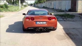 650HP Corvette Z06 Borla BRUTAL SOUND