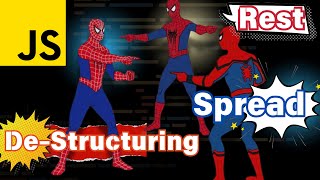 DeStructuring Rest Spread Operator ES6 Javascript Same Same but Different #frontend #frontendmaster