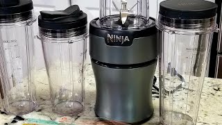 HSN Ninja Nutri-Blender Plus 900-Watt Personal Blender Bundle Unboxing + First use