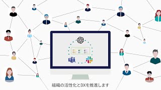 人事データ利活用を加速させる「ChatGPT×カオナビ」サービス（ロングver.）