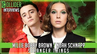 Millie Bobby Brown & Noah Schnapp on Stranger Things Season 4's Wild Finale