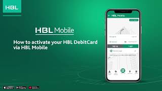 You can activate your HBL Debit Card in less than a minute from your HBL Mobile App?