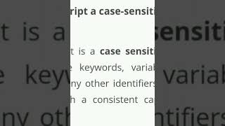 Is JavaScript a case-sensitive language