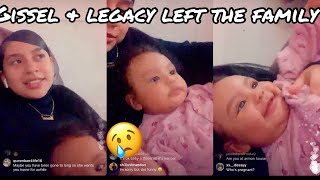 Gissel and Legacy left The Warren Familia on instagram live October 10, 2020