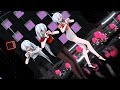 MMD桃源恋歌弱音3人Breasted skirt Haku，tougenrenka 3men，Which do you prefer？