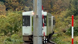 只見線会津若松行き　Tadami Line bound for Aizuwakamatsu