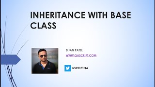 Java OOPS Concepts In Selenium - Implementing Inheritance With Base Class in Selenium Framework