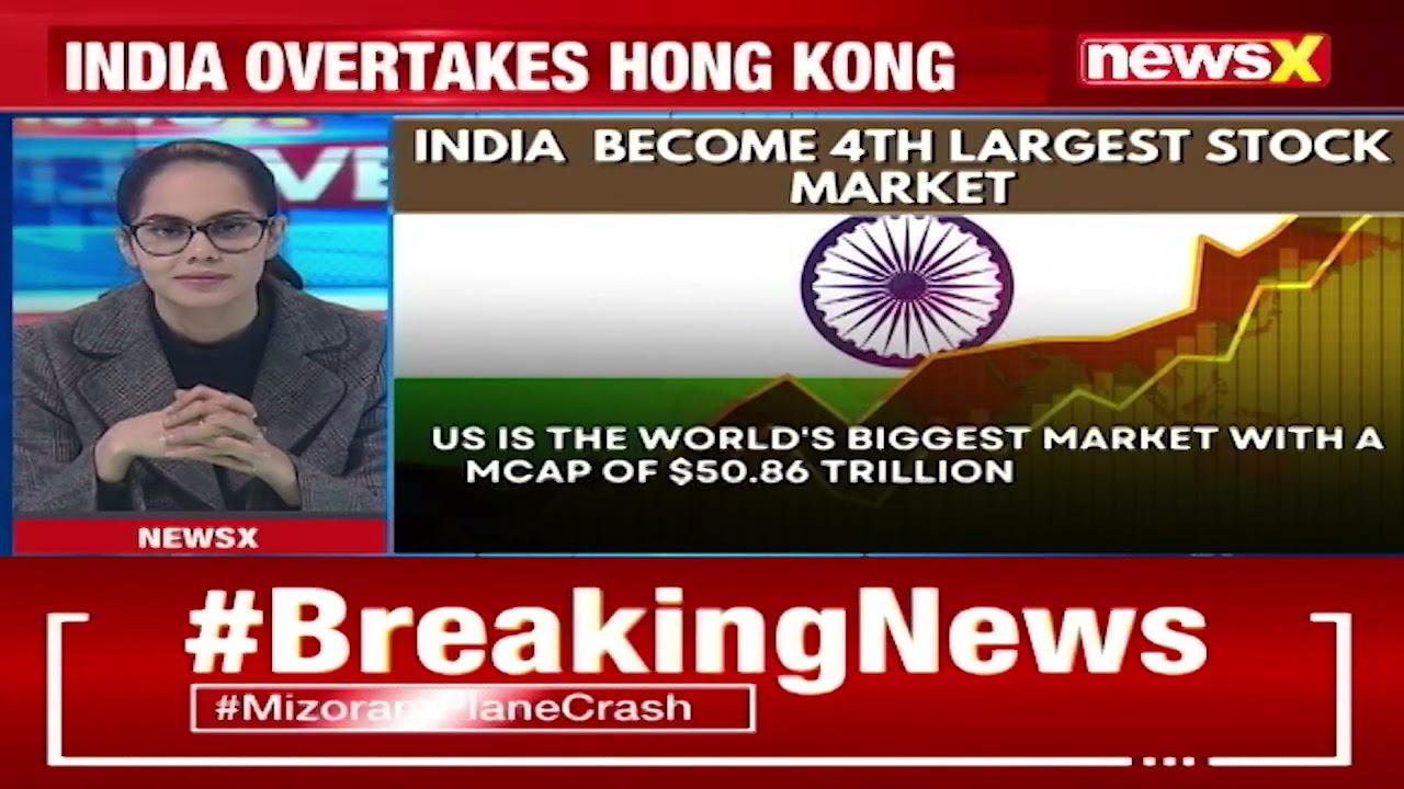 India Becomes 4th Largest Stock Market | India Overtakes Hong Kong ...