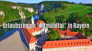 🏊‍♀️🚣‍♂️Urlaubsregion Altmühltal in Bayern 4K🎥🇩🇪