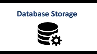 08 Database Storage