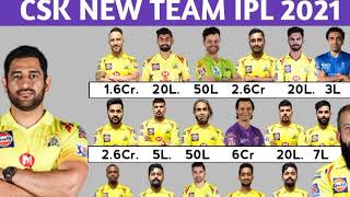 IPL 2023 Chennai Super Kings Full Squad | CSK Team Final Players List IPL 2023 | CSK Team 2023