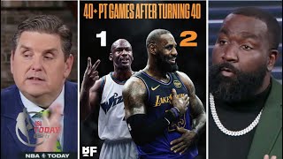 NBA Today | Perkins \u0026 Windhrost discuss LeBron drops 40 Pts help Lakers beat Blazers without Luka