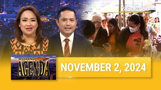 Weekend Agenda | November 2, 2024