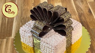 Chocolate Cake, Chocolate Ribbon Cake Recipe, Moist and Delicious Chocolate Cake