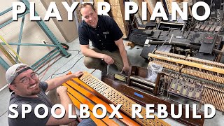 Player Piano Restoration Training: Spoolbox Rebuild