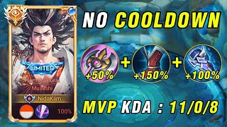 WHEN TOP ASIA MUSASHI ABUSE THIS NEW COOLDOWN BUILD IN SOLO RANK!! | FULL GAMEPLAY - HONOR OF KINGS