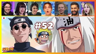 Naruto Episode 52 | Jiraiya is here! | Reaction Mashup ナルト