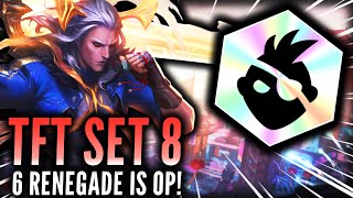 TFT SET 8 FIRST LOOK: 6 Renegade Reroll Talon Carry! | NEW UNITS/SYNERGIES | Liquid Robinsongz