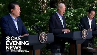 With China threat looming, Biden hosts Japan, South Korea leaders in trilateral summit