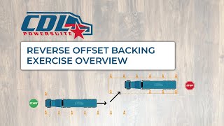 Reverse Offset Backing: CDL Modernized Basic Control Skills Test Exercise 4