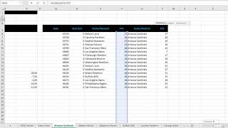 NFL Football Sports Betting Model Excel Template (Version 2)