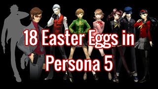 18 Easter Eggs in Persona 5  [#1-10]