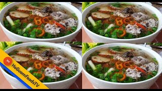 Hãy Nấu BÚN MỌC Theo Cách Này, Rất Nhanh, Thơm Ngon và Chuẩn Vị Hanoi - by MonngonHoGuom