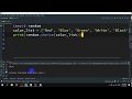 How to randomly select an item from a list in Python