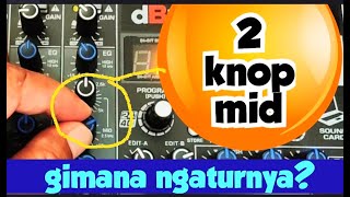 CARA MENGATUR FREKWENSI MID 2 KNOP DI DBVOICE VALENTINE 6