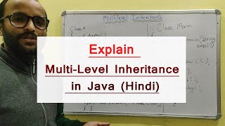Multi-level Inheritance in Java (hindi) | Theory + Example | Java Core tutorial - 41
