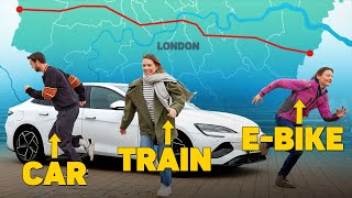 The Fastest Way Across London AND How to Win An Electric Car!