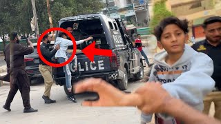Police Arrest Prank on Vampire!😱 *He Got Angry*