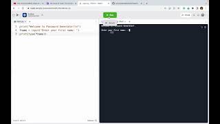 Password Generator Simple Python Project for Beginners | Python Project 1