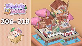 Dreamy Room Levels 206-210 | Every Puzzle Solved! 🎯