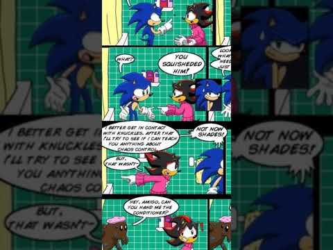 Shadows Fear Sonic Comic Dub Sonadow Youtube