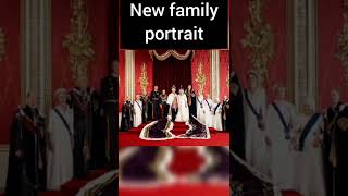 New official royal family portrait after king Charles III coronation #coronation #short