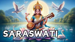 Goddess Saraswati : Hindu Goddess of Knowledge, Arts, Music,Wisdom | Hindu Mythology