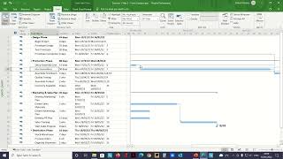 MS Project Task Dependency