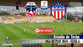 FORTALEZA VS JUNIOR En Vivo Hoy 🔴 Liga Betplay 2024 Fecha 6 Partido en vivo