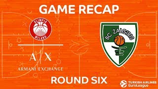 Highlights: AX Armani Exchange Olimpia Milan - Zalgiris Kaunas