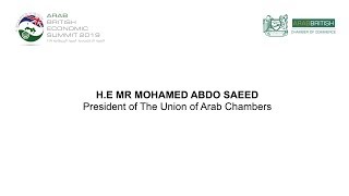 ABES 2019 - H.E Mr Mohamed Abdo Saeed (ARABIC)