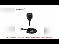 retevis speaker noise cancelling microphone with 3.5mm audio jack ptt for kenwood rt5r h777 for baof