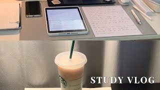 学习VLOG🎧两天5h的早起宅家学习日常