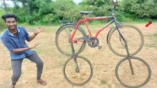 Four Wheeler Cycle Making | ஆமா இந்த சைக்கிள் எப்படி போகும்..? Sathish